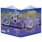 A blue and purple Gallery Series Haunted Hollow 4-Pocket Portfolio for Pokemon. Brand: Ultra PRO, Item: Gallery Series Haunted Hollow 4-Pocket Portfolio for Pokemon.
