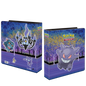 A blue and purple 2" Gallery Series Haunted Hollow Album for Pokémon. Brand: Ultra PRO, Item: 2" Gallery Series Haunted Hollow Album for Pokémon