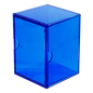 A blue Ultra PRO Eclipse 2-Piece 100+ Deck Box.