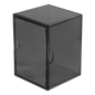 A Smoke Grey 2-Piece 100+ Deck Box. Brand: Ultra PRO, Item: ECLIPSE® 2-Piece 100+ DECK BOX® - Smoke Grey