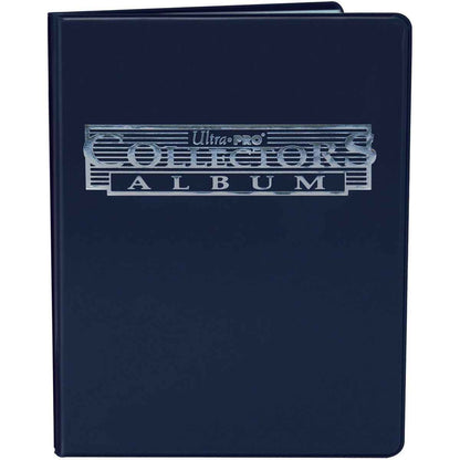 A Cobalt 4-Pocket Collectors Portfolio. Brand: Ultra PRO, Item: 4-Pocket Collectors Portfolio