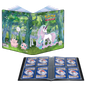 A Pokemon Trading Card Game Gallery Series Enchanted Glade 4-Pocket Portfolio by Ultra PRO.