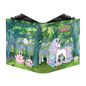 A green and purple forest scene 9-Pocket PRO-BINDER for Pokemon Trading Cards. Brand: Ultra PRO, Item: Gallery Series Enchanted Glade 9-Pocket PRO-BINDER.
