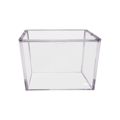 A clear acrylic display box for booster bundle packs. Brand: Ultra Pro.