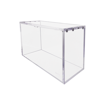 A clear acrylic display box for booster bundle packs. Brand: Ultra PRO.