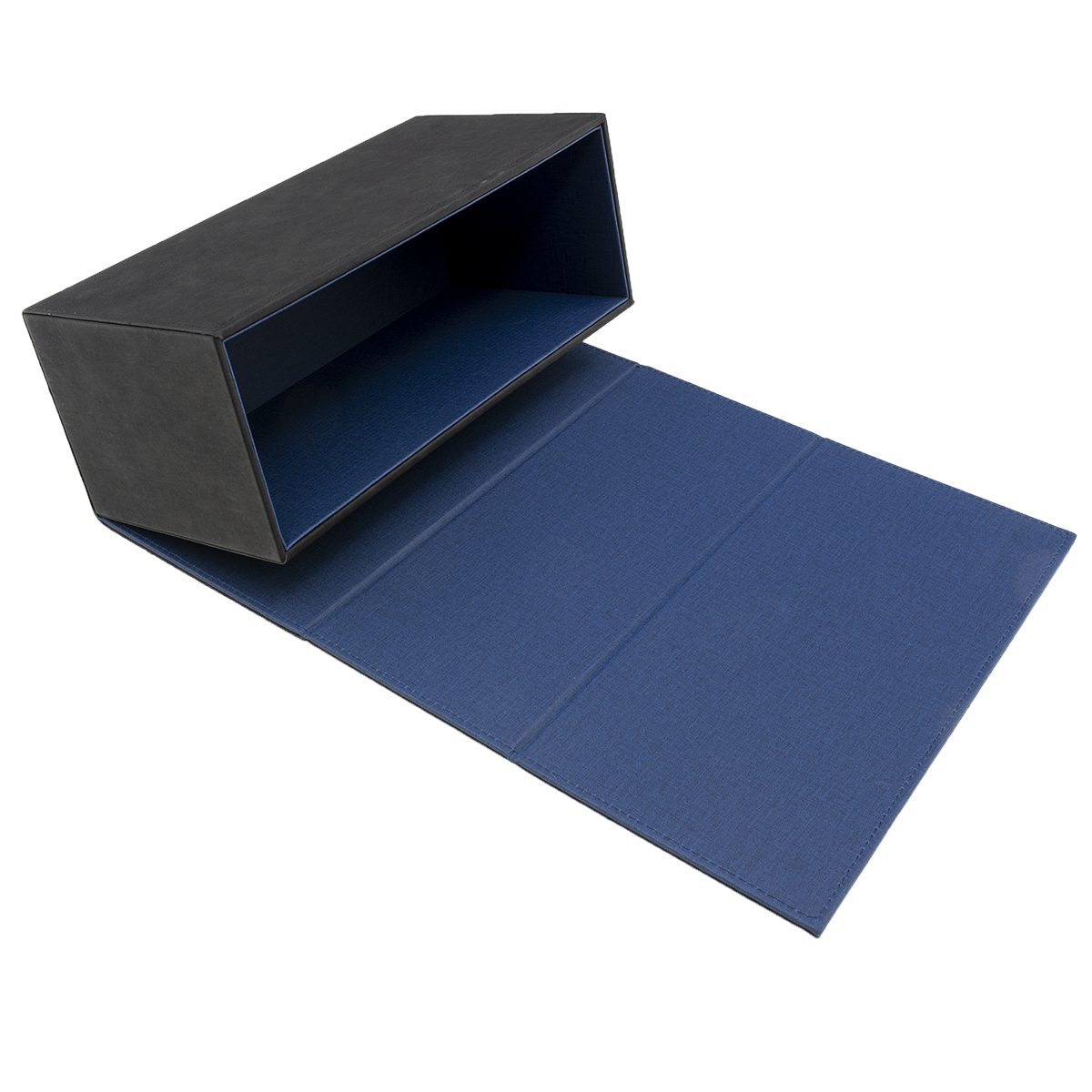 A black and blue All-In-One Breaker Box and Mat Combo. Brand: nan, Item: All-In-One Breaker Box and Mat Combo.