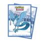 A blue and white Gallery Series Frosted Forest Standard DECK PROTECTOR® Sleeves (65ct) for Pokémon featuring Articuno. Brand: Ultra PRO, Item: Gallery Series Frosted Forest Standard DECK PROTECTOR® Sleeves (65ct) for Pokémon