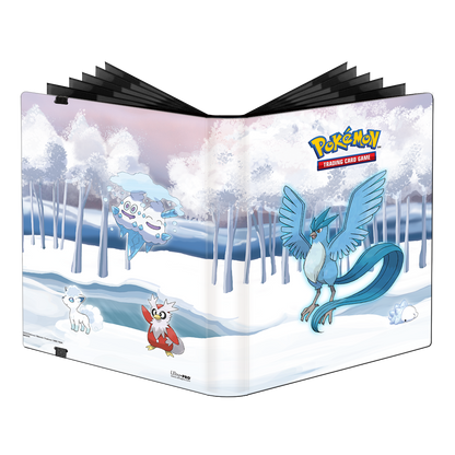A Frosted Forest 9-Pocket PRO-BINDER for Pokemon Trading Card Game. Brand: Ultra PRO, Item: Gallery Series Frosted Forest 9-Pocket PRO-BINDER.