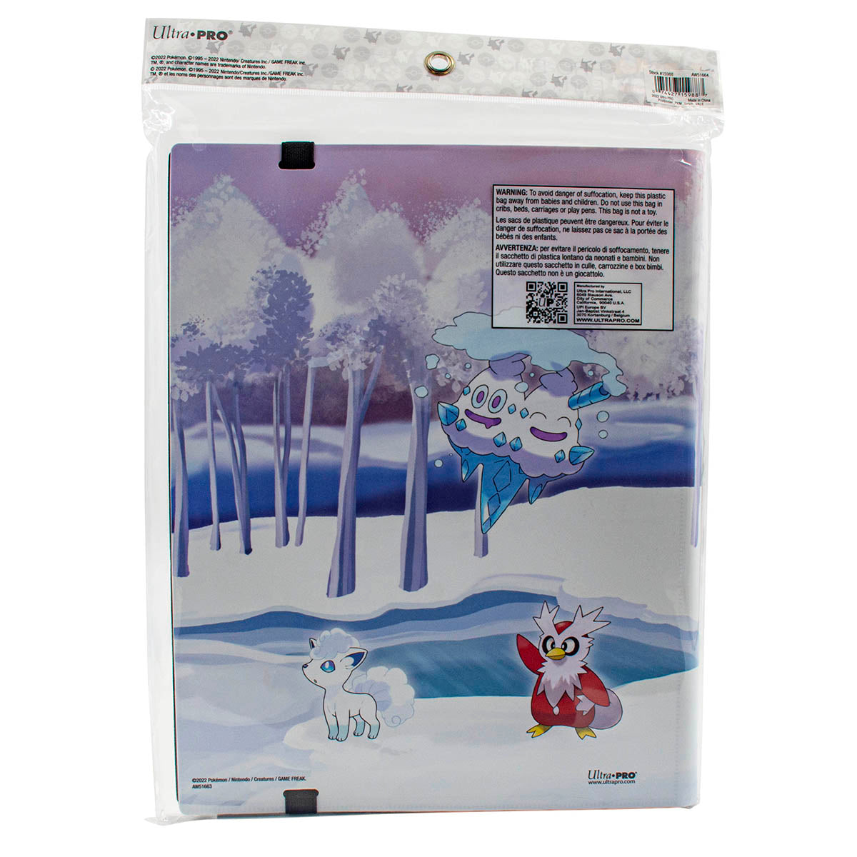 A Frosted Forest Gallery Series 9-Pocket PRO-BINDER for Pokemon. Brand: Ultra Pro.