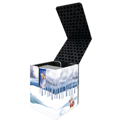 A Frosted Forest ALCOVE Flip Deck Box for Pokemon. Brand: Ultra PRO, Item: Gallery Series Frosted Forest ALCOVE Flip DECK BOX.