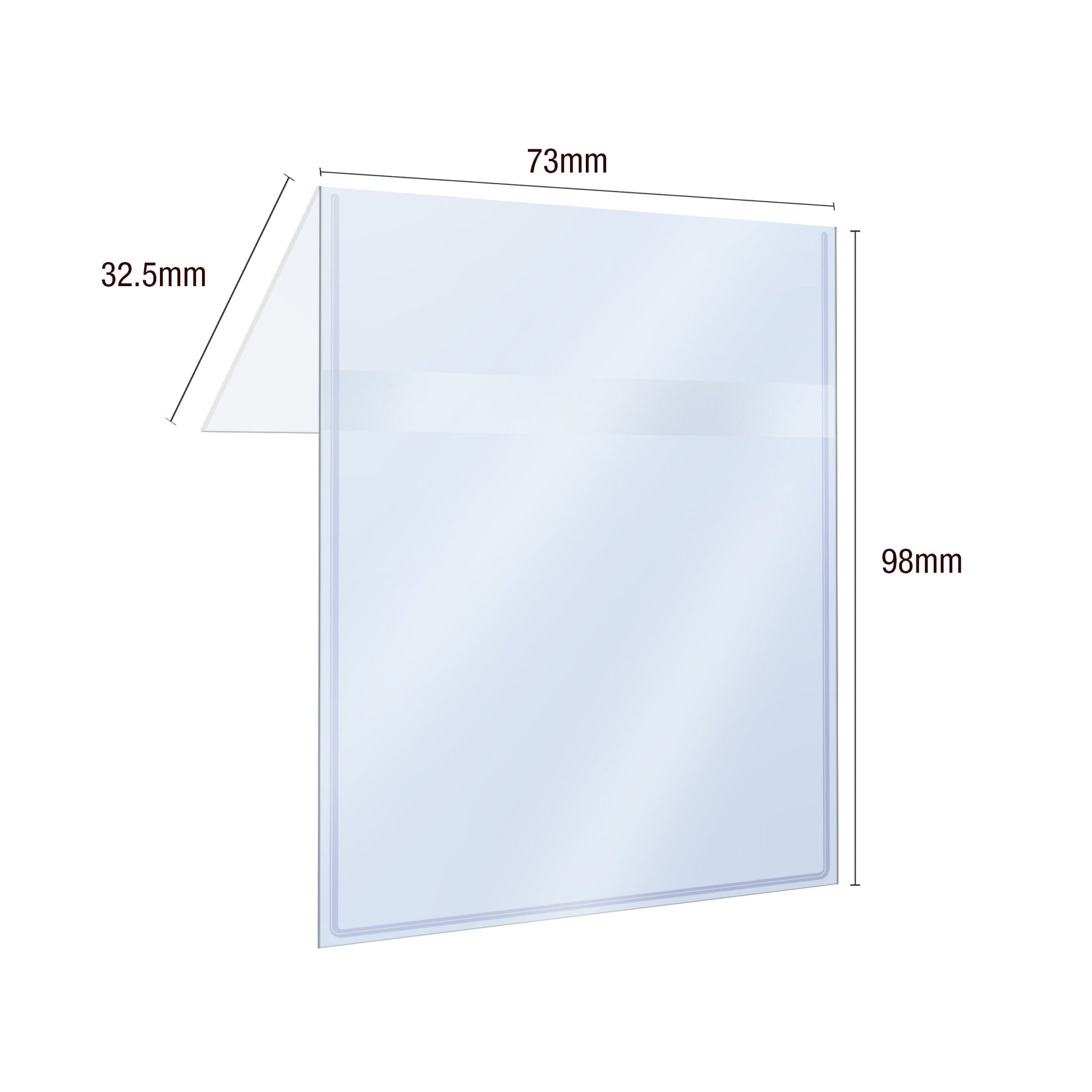 A clear CardPreserver™ Protective Holder. Brand: nan, Item: nan.