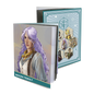 A teal and white Critical Role Bells Hells Imogen Temult RPG Folio with Stickers. Brand: Ultra PRO, Item: Critical Role Bells Hells Imogen Temult RPG Folio with Stickers.