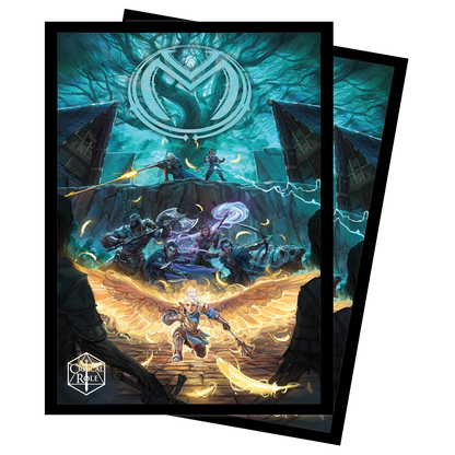 A Critical Role Bells Hells Vox Machina Art Standard DECK PROTECTOR® Sleeves (100ct). Brand: Ultra PRO, Item: Critical Role Bells Hells Vox Machina Art Standard DECK PROTECTOR® Sleeves (100ct).