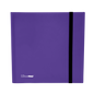 A Royal Purple 12-Pocket PRO-BINDER. Brand: Ultra PRO, Item: ECLIPSE® 12-Pocket PRO-BINDER® - Royal Purple
