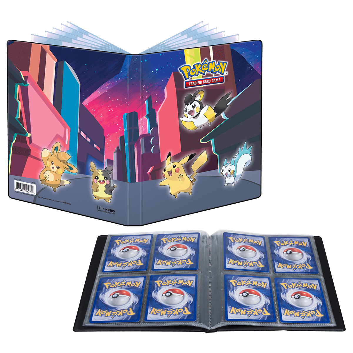 A Shimmering Skyline 4-Pocket Portfolio for Pokemon Trading Cards. Brand: Ultra PRO, Item: Gallery Series Shimmering Skyline 4-Pocket Portfolio for Pokémon