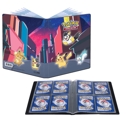 A Shimmering Skyline 4-Pocket Portfolio for Pokemon Trading Cards. Brand: Ultra PRO, Item: Gallery Series Shimmering Skyline 4-Pocket Portfolio for Pokémon