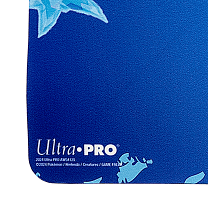A blue Greninja Pokémon playmat. Brand: Ultra Pro.