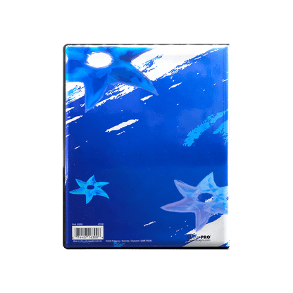 A blue Greninja 4-Pocket Portfolio for Pokemon. Brand: Ultra PRO, Item: Greninja 4-Pocket Portfolio.