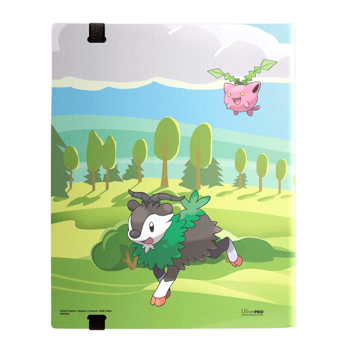 A colorful Gallery Series: Morning Meadow 9-Pocket PRO-BINDER® for Pokémon. Brand: Ultra-Pro, Item: Morning Meadow 9-Pocket PRO-BINDER®.
