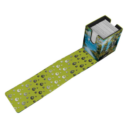 A Bob Ross Lakeside Path ALCOVE Flip DECK BOX. Brand: Ultra PRO, Item: ALCOVE Flip Deck Box