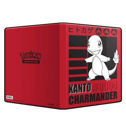 A red Charmander 9-Pocket Portfolio for Pokemon Trading Card Game. Brand: Ultra PRO, Item: Charmander 9-Pocket Portfolio for Pokemon.