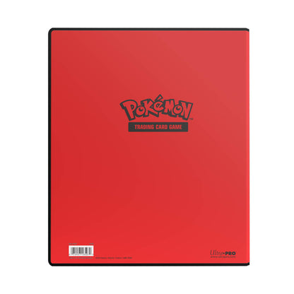 A red Pokemon Trading Card Game album. Brand: Ultra Pro, Item: Charmander 2” Album for Pokémon