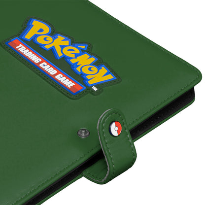 A Green 4-Pocket Premium Snap Binder for the Pokémon Trading Card Game. Brand: -, Item: Green 4-Pocket Premium Snap Binder for the Pokémon Trading Card Game