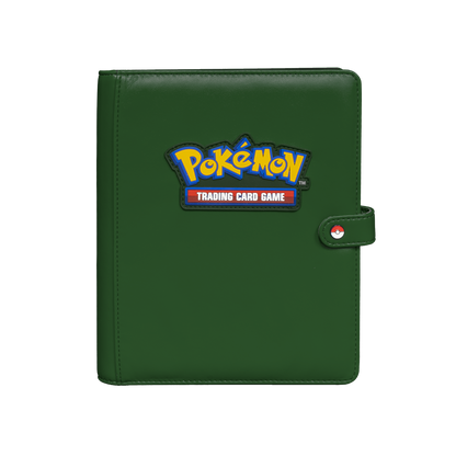A Green 4-Pocket Premium Snap Binder for the Pokémon Trading Card Game. Brand: -, Item: Green 4-Pocket Premium Snap Binder for the Pokémon Trading Card Game