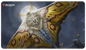 A Magic: The Gathering Luminous Broodmoth Standard Gaming Playmat by Ultra PRO, featuring a large moth against a moonlit sky.