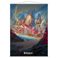 A colorful Magic: The Gathering Ikoria: Lair of Behemoths Raugrin Triome Wall Scroll by Ultra PRO.