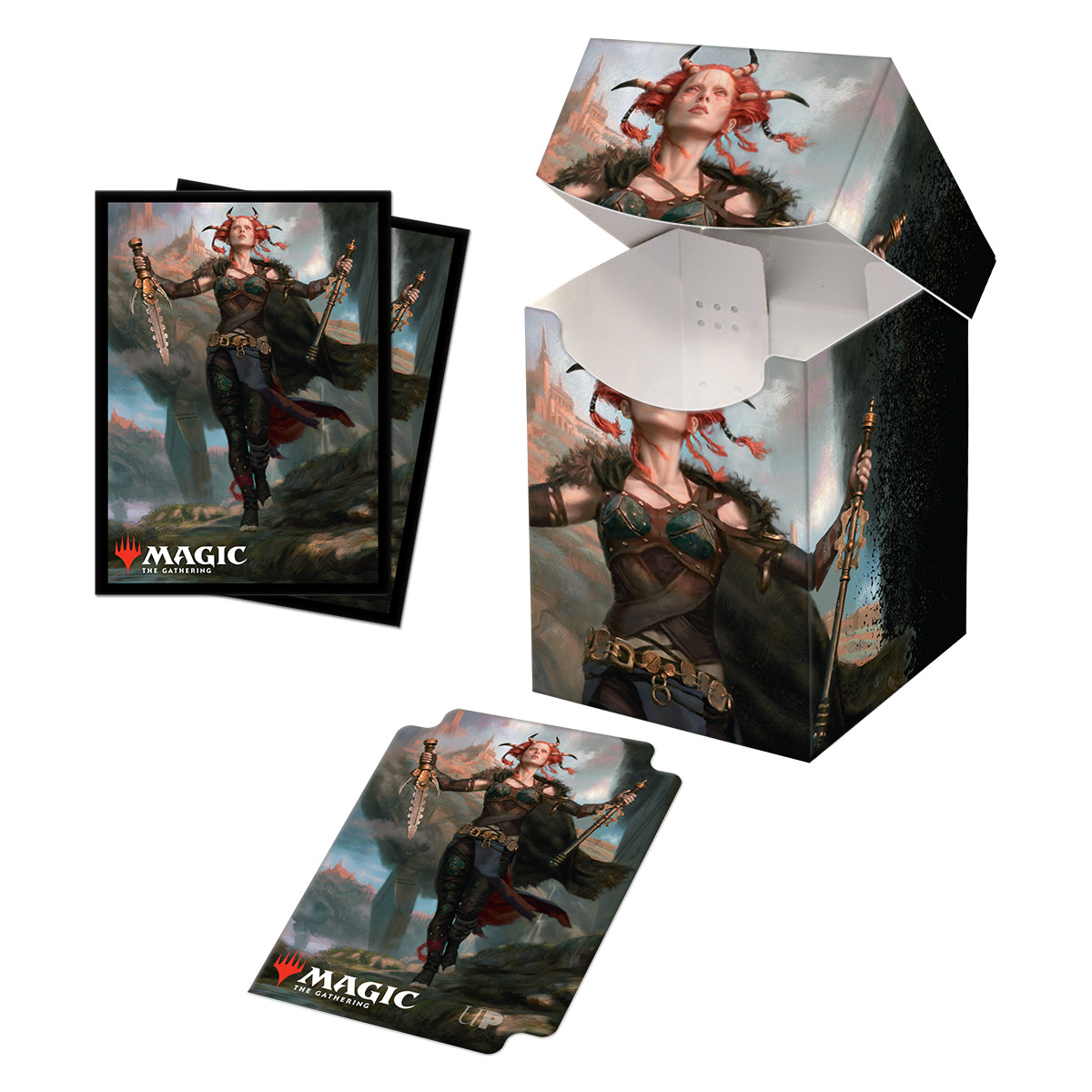 A Magic: The Gathering Commander Legends Jeska, Thrice Reborn Commander Combo Box by Ultra PRO.