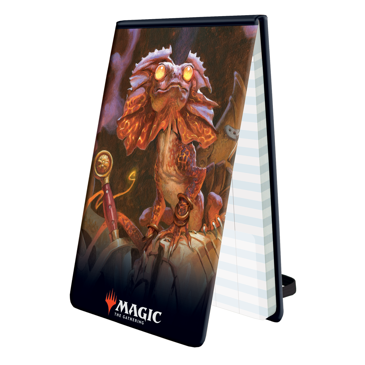 A Magic: The Gathering Commander Legends Kediss, Emberclaw Familiar Life Pad by Ultra PRO.