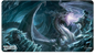 A Dungeons & Dragons themed gaming playmat featuring a white dragon breathing ice on a frozen warrior. Brand: Ultra PRO, Item: Cover Series Hoard of the Dragon Queen Standard Gaming Playmat