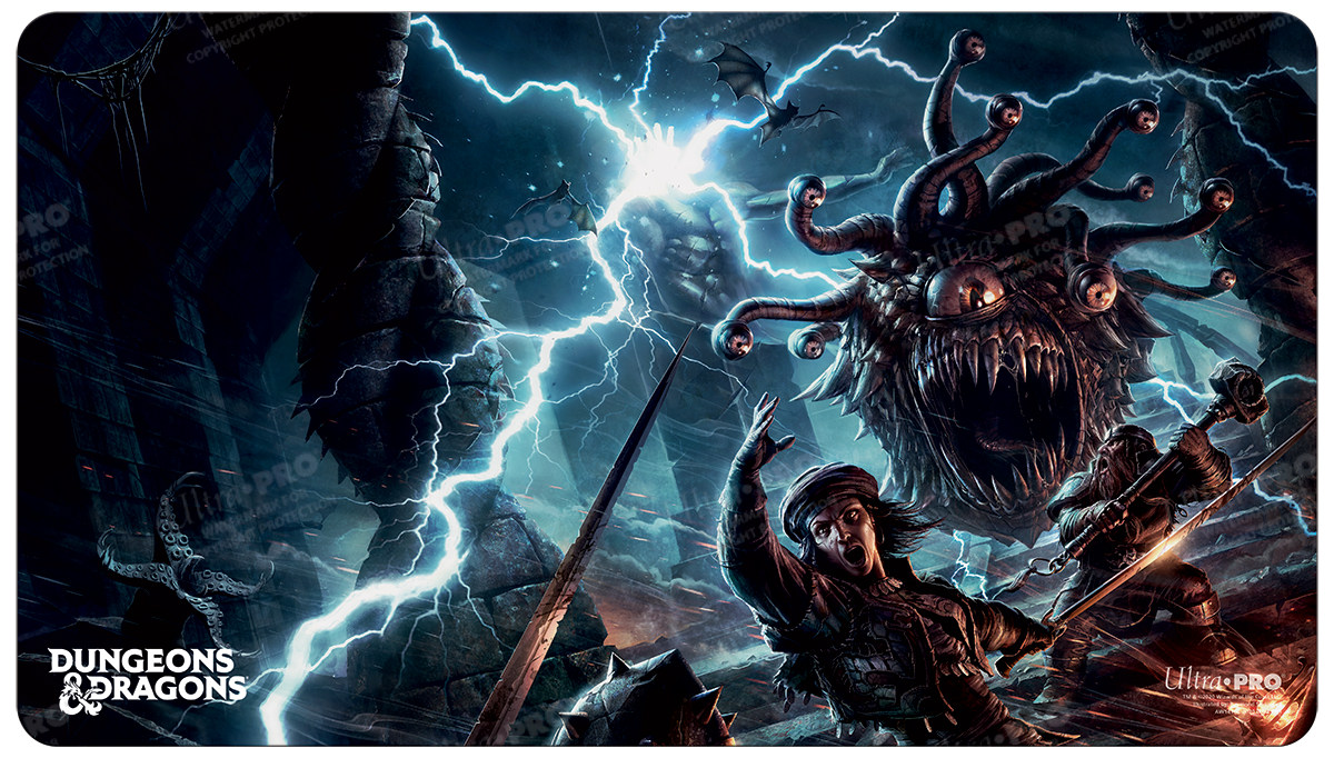 A Dungeons & Dragons Cover Series Monster Manual Standard Gaming Playmat by Ultra PRO.