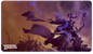 A dark fantasy gaming playmat featuring a lich and a warrior, with the Dungeons & Dragons logo. Brand: Ultra PRO, Item: Cover Series Dungeon Masters Guide Standard Gaming Playmat.