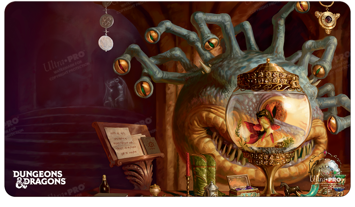 A Dungeons & Dragons Xanathar's Guide to Everything Standard Gaming Playmat by Ultra PRO.