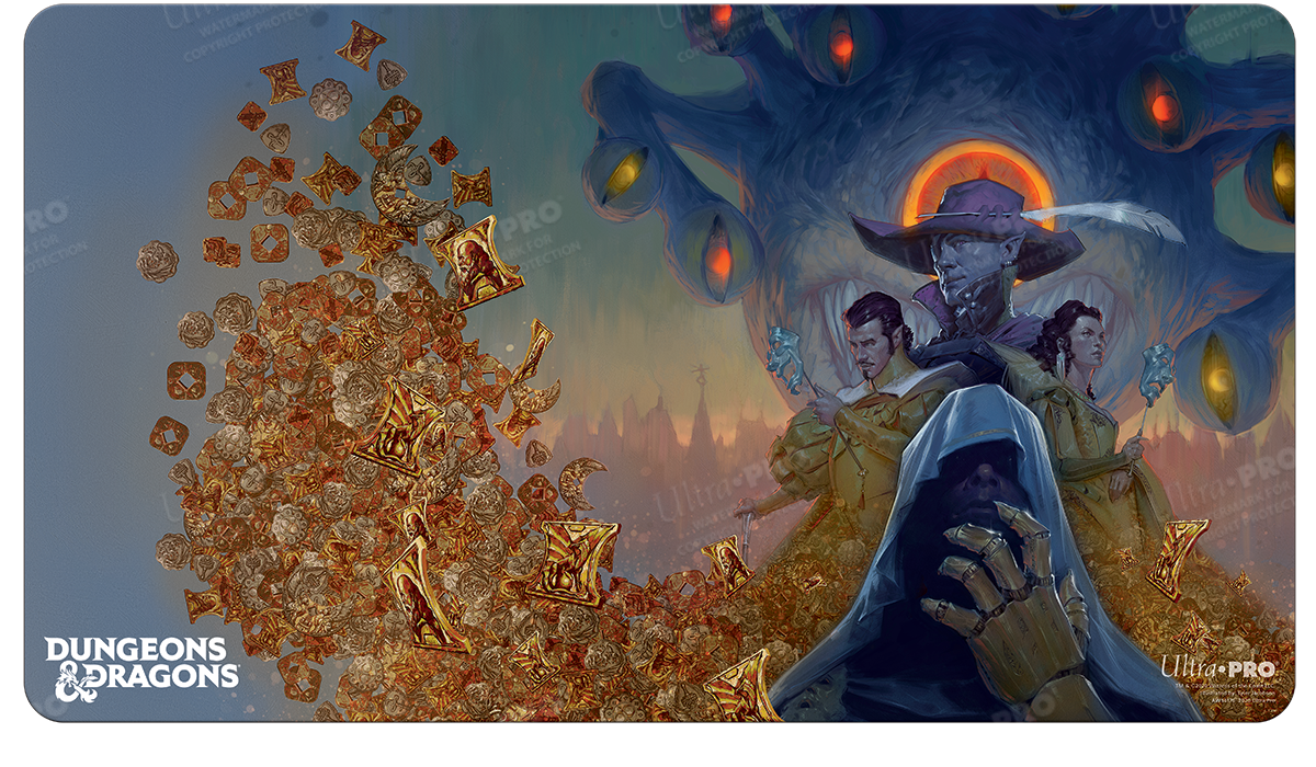 A Dungeons & Dragons Cover Series Waterdeep Dragon Heist Standard Gaming Playmat. Brand: Ultra PRO, Item: Waterdeep Dragon Heist Playmat.