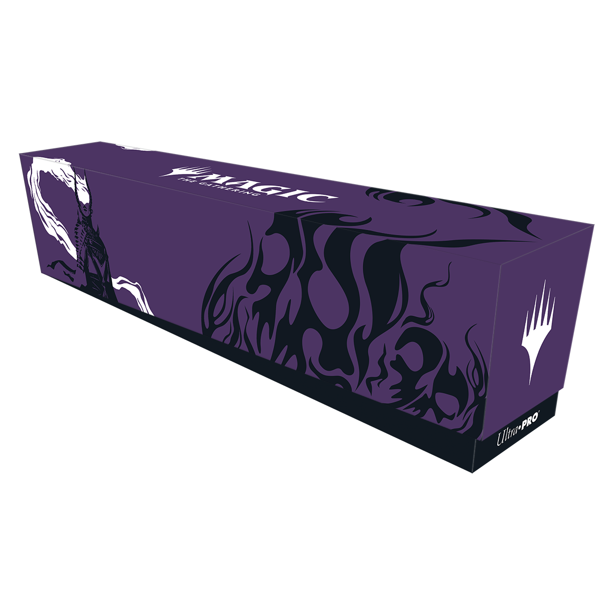 A purple Magic: The Gathering deck box featuring Ashiok artwork. Brand: Ultra-Pro.