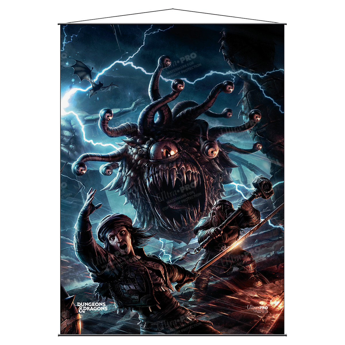 A Dungeons & Dragons Cover Series Monster Manual Wall Scroll by Ultra PRO.