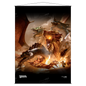 A Dungeons & Dragons Cover Series The Rise of Tiamat Wall Scroll by Ultra PRO.