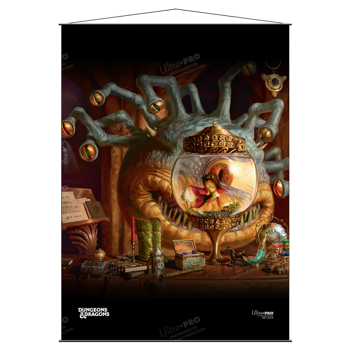 A Dungeons & Dragons Xanathar's Guide to Everything Wall Scroll by Ultra PRO.