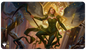 A fantasy art Standard Gaming Playmat featuring Sigarda, Champion of Light from Magic: The Gathering. Brand: Ultra PRO, Item: Innistrad: Midnight Hunt Sigarda, Champion of Light Standard Gaming Playmat.