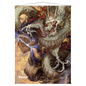 A wall scroll featuring a white dragon over a mystical archive. Brand: Ultra PRO, Item: Divine Gambit Mystical Archive Wall Scroll For Magic The Gathering
