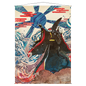 A Japanese-inspired wall scroll featuring the Blue Suns Zenith card art from Magic The Gathering. Brand: Ultra PRO, Item: Blue Suns Zenith Mystical Archive Wall Scroll