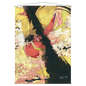A yellow and red Magic: The Gathering Doom Blade Mystical Archive Wall Scroll by Ultra PRO.
