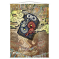 A mystical wall scroll featuring dragons and traditional Japanese motifs for Magic The Gathering. Brand: Ultra PRO, Item: Chaos Warp Mystical Archive Wall Scroll.