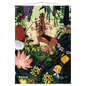 A vibrant, illustrated wall scroll featuring a jungle scene with hands holding a staff, bees, and exotic fruits. Brand: Ultra PRO, Item: Cultivate Mystical Archive Wall Scroll For Magic The Gathering