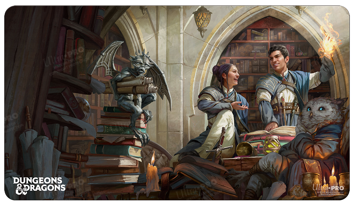 A Dungeons & Dragons Cover Series Strixhaven: A Curriculum of Chaos Standard Gaming Playmat. Brand: Ultra PRO, Item: Cover Series Strixhaven: A Curriculum of Chaos Standard Gaming Playmat