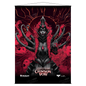 A red and black Olivia wall scroll for Magic: The Gathering Innistrad: Crimson Vow. Brand: Ultra PRO, Item: Innistrad: Crimson Vow Olivia Wall Scroll.