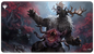 A dark fantasy art Standard Gaming Playmat featuring the Ulvenwald Behemoth from Magic: The Gathering's Innistrad: Crimson Vow set. Brand: Ultra PRO, Item: Innistrad: Crimson Vow Ulvenwald Behemoth Standard Gaming Playmat.